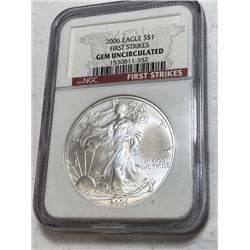 2006 ASE GEM UNC NGC First Strikes