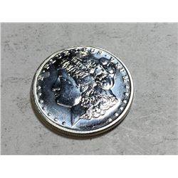 1 oz. 9Fine Mint Morgan Design Silver Round