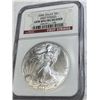 Image 1 : 2006 1st Strikes Gem Unc. NGC Silver Eagle