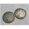 Image 1 : 1912 and 1915 S Mint Barber Half Dollars