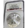Image 1 : 2006 US Silver Eagle GEM UNC. 1st Strikes NGC