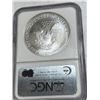 Image 2 : 2006 US Silver Eagle GEM UNC. 1st Strikes NGC