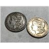 Image 1 : 1890s Better Date - 1881p Morgan Silver Dollars