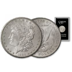 1884 CC GSA Morgan Silver Dollar