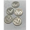 Image 2 : Lot of 5 Standing Liberty Quarters