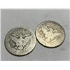 Image 2 : 1910p-1908s- Barber Half Dollars