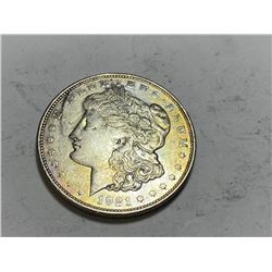 1921 XF AU Grade Morgan Dollar