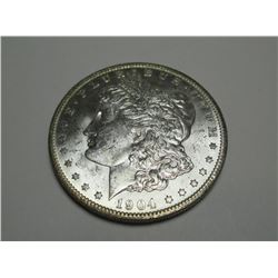 1904 -O CH BU Morgan Dollar