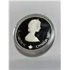 Image 1 : 1987 Canadian 88 Olympics Silver Round 1 oz.