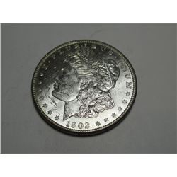 1902 O CH BU PL Surfaces Morgan Dollar