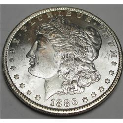 1886 -P High Grade Morgan Dollars