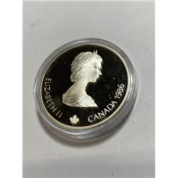 1986 1 oz Canadian Olympics 1988