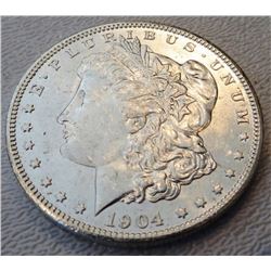 1904-o- CH BU Morgan Dollar