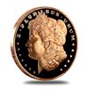 Image 1 : Lot of (10) COPPER 1 oz. Morgan Design Rounds