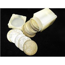 (20) Peace Silver Dollars - ag-au