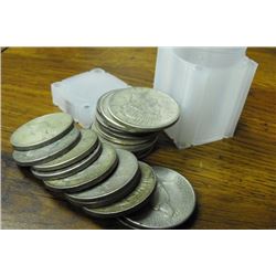 (20) Peace Silver Dollars- g-xf