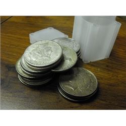 (20) Assorted Date Peace Silver dollars