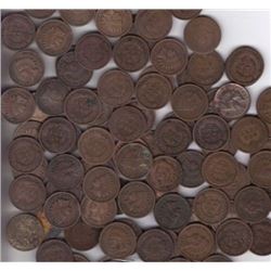 100 Various Date Indian Head Cents