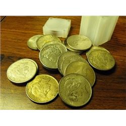 Lot of 20 Peace Silver Dollars
