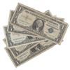 Image 1 : Lot of (5) Circulated Silver Certificates