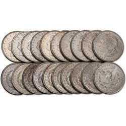 (20) Original Non Circulated Morgan Dollars