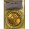 Image 1 : 1904 MS 63 PCGS $20 Gold Liberty