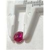 Image 3 : Ultra Fine Red Ruby 1 ct. Cabachon Gem
