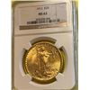 Image 1 : 1912 MS 63 NGC $20 Gold Saint Gaudens