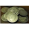 Image 1 : Lot of (10) Barber Quarters - Random Dates