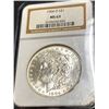 Image 1 : 1904 o MS 63 NGC Morgan Silver Dollar