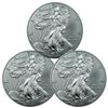 Image 1 : (3) Random Date US Silver Eagles -