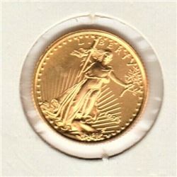 1993 1/0th oz. Gold Eagle Better Date