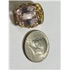Image 3 : RARE Large 17 ct. Kunzite Ring in 14k YG