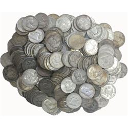 (100) Franklin Half Dollars -90% Silver -