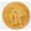 1878 $3 Gold RARE COIN - AU Grade