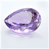 Image 1 : 1 ct. Natural Pear Shape Amethyst Gemstone