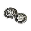 Image 1 : 1 Gram Silver Proof Morgan Design Round