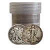 Image 1 : 1-Roll of Walking Liberty Half Dollars- 90% -20PCS