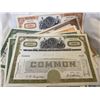 Image 1 : Lot of (50) Old Stock Certificates - Great ARTWORK