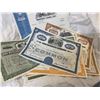Image 2 : Lot of (50) Old Stock Certificates - Great ARTWORK