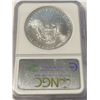 Image 2 : 2006 GEM UNC US Silver Eagle NGC Holder