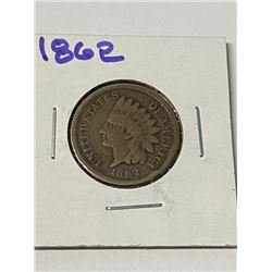 1862 Indian Head Cent