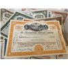 Image 5 : 10 pcs- Collectible RARE Railroad Stock Certs.