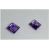 Image 2 : 2 tcw. Natural Amethyst Gemstone Pair