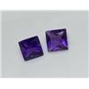 Image 1 : 2 tcw. Natural Amethyst Matched Gem Lot