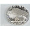 Image 2 : 1 oz Silver Buffalo Design Silver Round