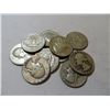 Image 1 : 10 pcs. 90% Silver Washington Quarters