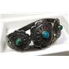 Image 3 : Turquoise and Sterling Indian Bracelet