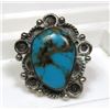 Image 1 : Navajo Turquoise and Sterling Ring