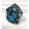 Image 2 : Navajo Turquoise and Sterling Ring